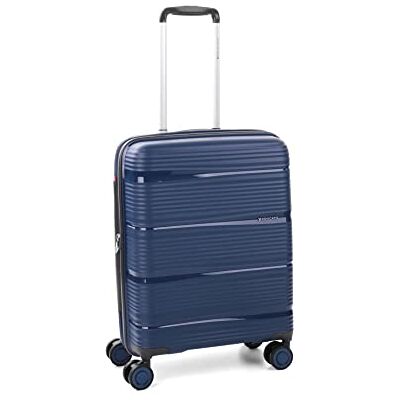 Roncato R-LITE trolley cabina 55 cm, espansibile, con sistema di chiusura TSA blu notte Roncato R-LITE trolley cabina 55 cm, espansibile, con sistema di chiusura TSA blu notte