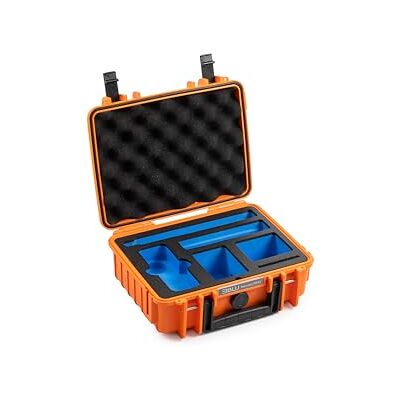 B&W International Valigetta per trasporto esterno 1000 (PP.41), colore arancione per Insta360 X5 e Insta360 X4 impermeabile (IP67), resistente alla polvere, agli urti, estremamente resistente B&W International Valigetta per trasporto esterno 1000 (PP.41), colore arancione per Insta360 X5 e Insta360 X4 impermeabile (IP67), resistente alla polvere, agli urti, estremamente resistente