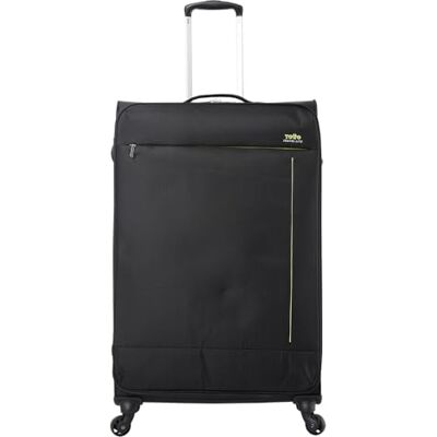 Totto Valigia morbida Travel Lite Valigia media Colore nero Bagaglio da stiva Chiusura TSA Fodera in poliestere Totto Valigia morbida Travel Lite Valigia media Colore nero Bagaglio da stiva Chiusura TSA Fodera in poliestere