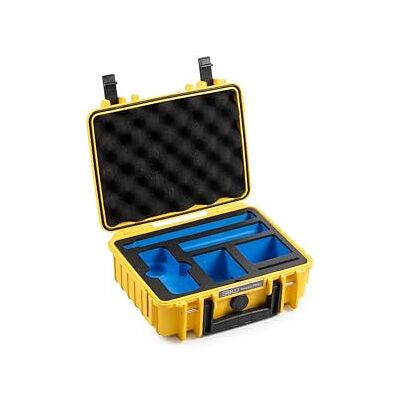B&W International Valigetta per trasporto esterno 1000 (PP.41), Giallo, per Insta360 X5 e Insta360 X4, impermeabile (IP67), resistente alla polvere, agli urti, estremamente resistente B&W International Valigetta per trasporto esterno 1000 (PP.41), Giallo, per Insta360 X5 e Insta360 X4, impermeabile (IP67), resistente alla polvere, agli urti, estremamente resistente