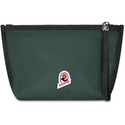 Invicta Pochette Nebary Uomo Donna, Verde, Reversibile da Viaggio e Tempo Libero, Portaoggetti con Chiusura Zip, Organizer per Borsa Zaino e Valigia, 17 x 27 x 5 cm Invicta Pochette Nebary Uomo Donna, Verde, Reversibile da Viaggio e Tempo Libero, Portaoggetti con Chiusura Zip, Organizer per Borsa Zaino e Valigia, 17 x 27 x 5 cm