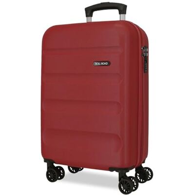 ROLL ROAD Flex Valigia da Cabina Bordeaux 35x55x20 cm Rigido ABS Chiusura a Combinazione Laterale 33L 2.5kg 4 Doppie Ruote Estensibile Bagaglio a Mano ROLL ROAD Flex Valigia da Cabina Bordeaux 35x55x20 cm Rigido ABS Chiusura a Combinazione Laterale 33L 2.5kg 4 Doppie Ruote Estensibile Bagaglio a Mano