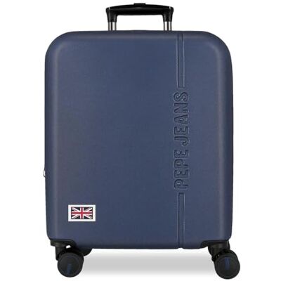 Pepe Jeans Aris Marine Valigia da Cabina 40x55x20 cm Rigido ABS Chiusura a Combinazione Integrata 37L 2.6kg 4 Doppie Ruote Bagaglio a Mano Pepe Jeans Aris Marine Valigia da Cabina 40x55x20 cm Rigido ABS Chiusura a Combinazione Integrata 37L 2.6kg 4 Doppie Ruote Bagaglio a Mano