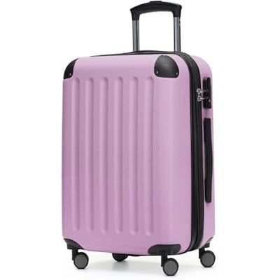 Hauptstadtkoffer SPREE Bagaglio a mano, Valigia rigida, Trolley espandibile, 4 ruote doppie, TSA, 55 cm, 42 litri, Flieder Hauptstadtkoffer SPREE Bagaglio a mano, Valigia rigida, Trolley espandibile, 4 ruote doppie, TSA, 55 cm, 42 litri, Flieder