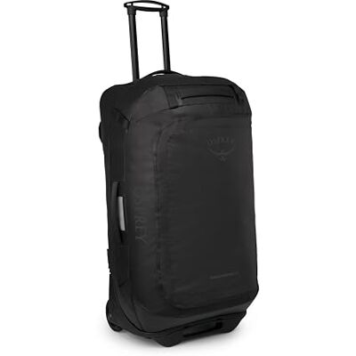 Osprey Transporter Borsone da viaggio con ruote, 90L, Raven Black/Black Osprey Transporter Borsone da viaggio con ruote, 90L, Raven Black/Black