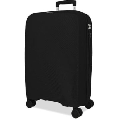 ROLL ROAD Orbit Valigia da cabina nera 37 x 54 x 20 cm Rigida 2,5 kg Chiusura TSA Polipropilene 2,5 kg 37,2 L Bagaglio a mano, Nero, Taglia unica, Valigia cabina ROLL ROAD Orbit Valigia da cabina nera 37 x 54 x 20 cm Rigida 2,5 kg Chiusura TSA Polipropilene 2,5 kg 37,2 L Bagaglio a mano, Nero, Taglia unica, Valigia cabina