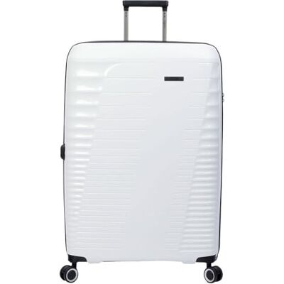 Totto Valigia Rigida Grande, Modello Traveller, 5,5 x 76,5 x 35,5 cm, Capacità 39 L, Espandibile, Ruote 360º, Maniglia Telescopica, Cinghie di Compressione Interne, Lucchetto TSA, Colore Bianco Totto Valigia Rigida Grande, Modello Traveller, 5,5 x 76,5 x 35,5 cm, Capacità 39 L, Espandibile, Ruote 360º, Maniglia Telescopica, Cinghie di Compressione Interne, Lucchetto TSA, Colore Bianco
