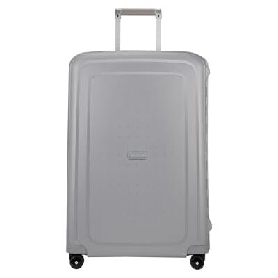 Samsonite S'Cure Spinner L, Valigia, L 75 cm, 102 L, Argento (Silver) Samsonite S'Cure Spinner L, Valigia, L 75 cm, 102 L, Argento (Silver)