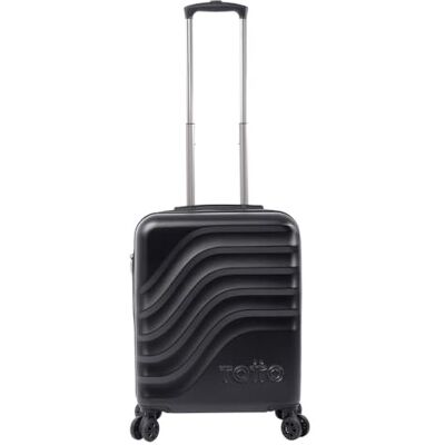 Totto Valigia Trolley da cabina, Modello Bazy+, 39,5 x 54,5 x 22,5 cm, Capacità 39,8 L, Espandibile, Alta Resistenza agli Urti, Ruote 360º, Maniglia Telescopica, Cinghie Interne, Lucchetto TSA, Nero Totto Valigia Trolley da cabina, Modello Bazy+, 39,5 x 54,5 x 22,5 cm, Capacità 39,8 L, Espandibile, Alta Resistenza agli Urti, Ruote 360º, Maniglia Telescopica, Cinghie Interne, Lucchetto TSA, Nero