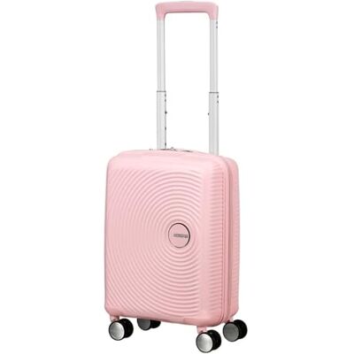 American Tourister Soundbox Mini Maleta Infantil 47 x 32 x 21 cm, 22 L Maleta Rígida de Mano, apta para la mayoría de aerolíneas incl. EasyJet Ligera con 4 ruedas, Rosa (Pastel Pink) American Tourister Soundbox Mini Maleta Infantil 47 x 32 x 21 cm, 22 L Maleta Rígida de Mano, apta para la mayoría de aerolíneas incl. EasyJet Ligera con 4 ruedas, Rosa (Pastel Pink)