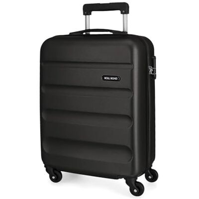 ROLL ROAD Flex, Trolley Rigido Cabina 55m Unisex Adulto, Nero, Media ROLL ROAD Flex, Trolley Rigido Cabina 55m Unisex Adulto, Nero, Media