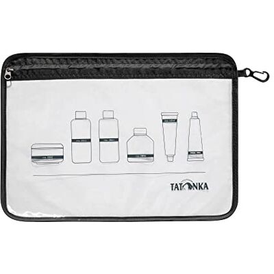 Tatonka Beauty Case Zip Flight Bag A4 – Sacchetto Trasparente per trasportare liquidi nel Bagaglio a Mano Aereo – 30,5 x 22 cm (Nero) Tatonka Beauty Case Zip Flight Bag A4 – Sacchetto Trasparente per trasportare liquidi nel Bagaglio a Mano Aereo – 30,5 x 22 cm (Nero)
