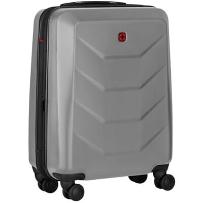 Wenger Prymo Bagaglio a Mano S, 36/43 l Espandibile, Valigia Rigida Trolley da cabina 55 x 40 x 20/25 cm per viaggi e vacanze con chiusura TSA, 4 ruote doppie e cerniera di sicurezza Wenger Prymo Bagaglio a Mano S, 36/43 l Espandibile, Valigia Rigida Trolley da cabina 55 x 40 x 20/25 cm per viaggi e vacanze con chiusura TSA, 4 ruote doppie e cerniera di sicurezza