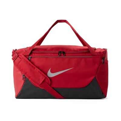 Nike Borsa Sportiva UX. NK BRSLA S Duff X da Uomo Materiale Funzionale Tough Red/Black/Reflect Silver One Size Nike Borsa Sportiva UX. NK BRSLA S Duff X da Uomo Materiale Funzionale Tough Red/Black/Reflect Silver One Size