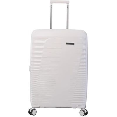 Totto Valigia Rigida Media, Modello Traveller, 45,5 x 66 x 31,5 cm, 82 L, Espandibile, Ruote 360º, Maniglia Telescopica, Cinghie di Compressione Interne, Lucchetto TSA, Colore Beige Bianco Sabbia Totto Valigia Rigida Media, Modello Traveller, 45,5 x 66 x 31,5 cm, 82 L, Espandibile, Ruote 360º, Maniglia Telescopica, Cinghie di Compressione Interne, Lucchetto TSA, Colore Beige Bianco Sabbia