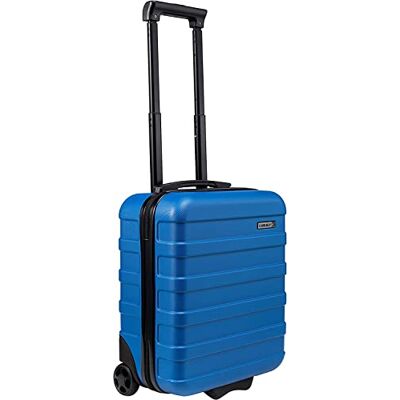 Cabin Max Anode Valigia per bagaglio a mano, leggera, rigida, 2 ruote, Blu Egeo, 40 x 30 x 20cm, 2 Wheel, 40x30x20 Ruota gemella … Cabin Max Anode Valigia per bagaglio a mano, leggera, rigida, 2 ruote, Blu Egeo, 40 x 30 x 20cm, 2 Wheel, 40x30x20 Ruota gemella …