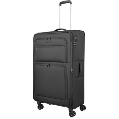 travelite Valigia CUBIS taglia L 83 cm 118-130 litri trolley con lucchetto Valigia morbida con 4 ruote doppie e piega di espansione, molto spazio per viaggi lunghi, 3,4 kg, 46 x 83 x 29-34 cm travelite Valigia CUBIS taglia L 83 cm 118-130 litri trolley con lucchetto Valigia morbida con 4 ruote doppie e piega di espansione, molto spazio per viaggi lunghi, 3,4 kg, 46 x 83 x 29-34 cm
