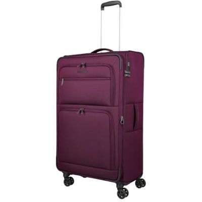 travelite Valigia CUBIS taglia L 83 cm 118-130 litri trolley con lucchetto Valigia morbida con 4 ruote doppie e piega di espansione, molto spazio per viaggi lunghi, 3,4 kg, 46 x 83 x 29-34 cm travelite Valigia CUBIS taglia L 83 cm 118-130 litri trolley con lucchetto Valigia morbida con 4 ruote doppie e piega di espansione, molto spazio per viaggi lunghi, 3,4 kg, 46 x 83 x 29-34 cm