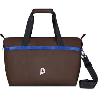 Invicta Borsa da Viaggio Velba Urban Uomo Donna 25 L,Marrone, Borsa Sottosedile con Tracolla Regolabile e Removibile, 30 x 40 x 20 cm Invicta Borsa da Viaggio Velba Urban Uomo Donna 25 L,Marrone, Borsa Sottosedile con Tracolla Regolabile e Removibile, 30 x 40 x 20 cm