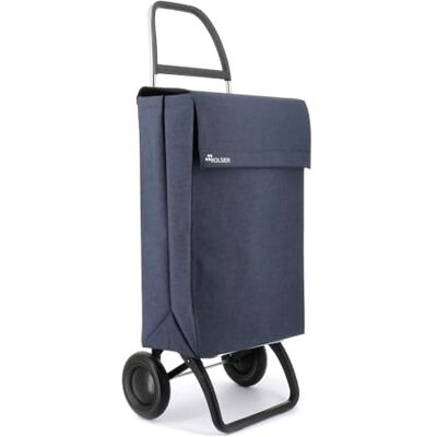 Rolser Carrello Portaspesa Jean Tweed 2 ruote Marino Rolser Carrello Portaspesa Jean Tweed 2 ruote Marino