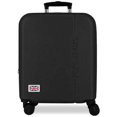 Pepe Jeans Aris Nero Valigia da Cabina 40x55x20 cm Rigido ABS Lucchetto a Combinazione Integrato 37L 2.6kg 4 Doppie Ruote Estensibile Bagaglio a Mano di Joumma Bags Pepe Jeans Aris Nero Valigia da Cabina 40x55x20 cm Rigido ABS Lucchetto a Combinazione Integrato 37L 2.6kg 4 Doppie Ruote Estensibile Bagaglio a Mano di Joumma Bags
