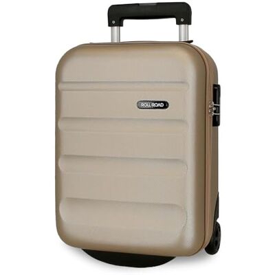 ROLL ROAD Flex Valigia da cabina beige 31 x 40 x 20 cm Rigida ABS Chiusura a combinazione laterale 33 L 2,46 kg 4 ruote doppie bagaglio mano sotto il sedile, Beige, Taglia unica, Valigia cabina ROLL ROAD Flex Valigia da cabina beige 31 x 40 x 20 cm Rigida ABS Chiusura a combinazione laterale 33 L 2,46 kg 4 ruote doppie bagaglio mano sotto il sedile, Beige, Taglia unica, Valigia cabina