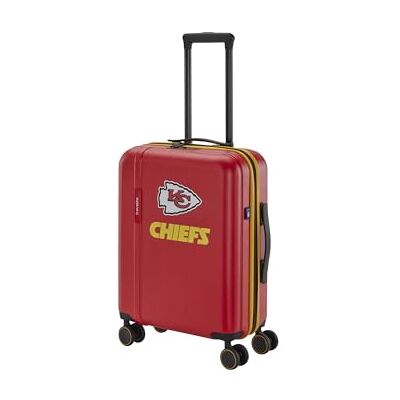 travelite NFL Trolley Rigido Bagaglio a Mano Kansas City Chiefs, 40 x 55 x 20 cm, trolley ABS conforme Lufthansa, Eurowings, valigia cabina con lucchetto TSA e 4 doppie ruote, 2,8 kg, 36 L travelite NFL Trolley Rigido Bagaglio a Mano Kansas City Chiefs, 40 x 55 x 20 cm, trolley ABS conforme Lufthansa, Eurowings, valigia cabina con lucchetto TSA e 4 doppie ruote, 2,8 kg, 36 L