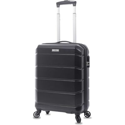 Totto Valigia Trolley Cabina, modello Rayatta, 38,5 x 57 x 20,5 cm, capacità 36 l, elevata resistenza agli urti, ruote a 360°, maniglia telescopica, cinghie interne, lucchetto a 3 cifre, colore nero Totto Valigia Trolley Cabina, modello Rayatta, 38,5 x 57 x 20,5 cm, capacità 36 l, elevata resistenza agli urti, ruote a 360°, maniglia telescopica, cinghie interne, lucchetto a 3 cifre, colore nero