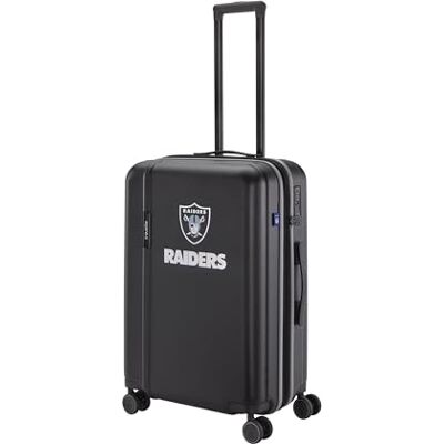 travelite NFL Valigia Rigida Las Vegas Raiders Taglia M, espandibile, trolley ABS con lucchetto TSA e 4 doppie ruote, 45 x 67 x 26,5–30 cm, 3,9 kg, 69–80 L travelite NFL Valigia Rigida Las Vegas Raiders Taglia M, espandibile, trolley ABS con lucchetto TSA e 4 doppie ruote, 45 x 67 x 26,5–30 cm, 3,9 kg, 69–80 L