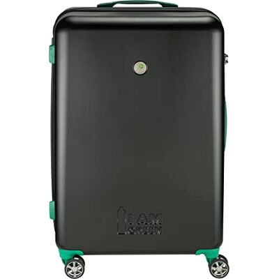 Princess Im o Verde, Nero, Groß 76cm, Trolley rigido con ruote girevoli Princess Im o Verde, Nero, Groß 76cm, Trolley rigido con ruote girevoli