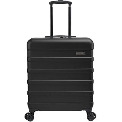 Cabin Max Anode Valigia 56x45x25 cm, Bagaglio a Mano Compatibile con Easyjet, British Airways, Jet2 – Trolley Cabina Ideale per Viaggi (Nero) Cabin Max Anode Valigia 56x45x25 cm, Bagaglio a Mano Compatibile con Easyjet, British Airways, Jet2 – Trolley Cabina Ideale per Viaggi (Nero)