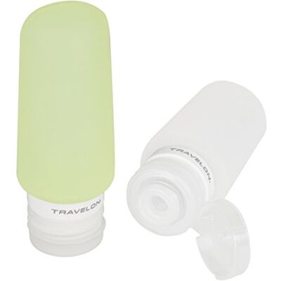Travelon set di 2 tubi di Smart, 85 gram, Green/Clear (verde) Travelon set di 2 tubi di Smart, 85 gram, Green/Clear (verde)
