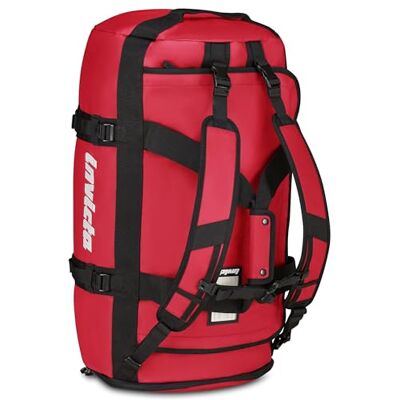 Invicta Zaino da Viaggio 70L – 62x35x35 cm, Rosso, Borsone con Spallacci Amovibili, Fondo Rinforzato, Tasche Organizzate, Tasca Frontale e Laterale, Bagaglio Aereo Stiva, Uomo Donna Invicta Zaino da Viaggio 70L – 62x35x35 cm, Rosso, Borsone con Spallacci Amovibili, Fondo Rinforzato, Tasche Organizzate, Tasca Frontale e Laterale, Bagaglio Aereo Stiva, Uomo Donna