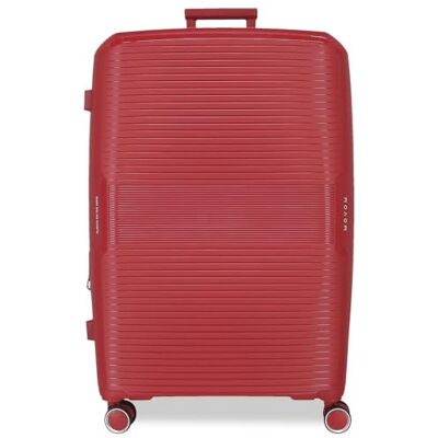 MOVOM Joumma Bags Valigetta rigida in ABS, varie misure, colore: nero, verde, rosso, grigio, poliestere, Colore: rosso, 68 x 49 x 27 cm, Valigia media MOVOM Joumma Bags Valigetta rigida in ABS, varie misure, colore: nero, verde, rosso, grigio, poliestere, Colore: rosso, 68 x 49 x 27 cm, Valigia media