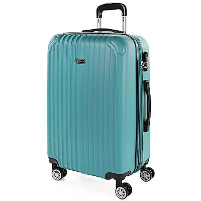 ITACA Valigia Da Stiva Rigida Valigia Espandibile Trolley Grande Con Ruote , Va ITACA Valigia Da Stiva Rigida Valigia Espandibile Trolley Grande Con Ruote , Va