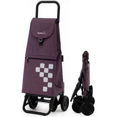 Garmol Carrello della spesa termico pieghevole da 55 litri Tasca termica interna da 11 litri Carrello della spesa 4 ruote grande capacità pieghevole Carrello della spesa pieghevole colore Garmol Carrello della spesa termico pieghevole da 55 litri Tasca termica interna da 11 litri Carrello della spesa 4 ruote grande capacità pieghevole Carrello della spesa pieghevole colore