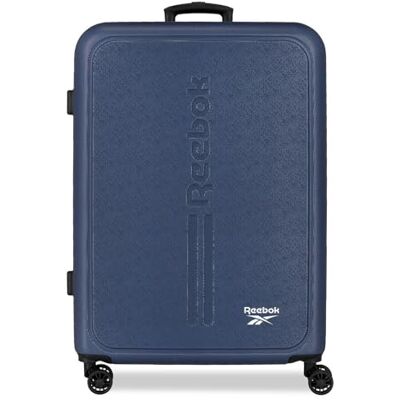 Reebok Boston Medium Marine Valigia 46x65x25 cm Rigido ABS Lucchetto a Combinazione Integrato 56L 4kg 4 Doppie Ruote di Joumma Bags Reebok Boston Medium Marine Valigia 46x65x25 cm Rigido ABS Lucchetto a Combinazione Integrato 56L 4kg 4 Doppie Ruote di Joumma Bags