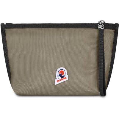 Invicta Pochette Nebary Uomo Donna, Beige, Reversibile da Viaggio e Tempo Libero, Portaoggetti con Chiusura Zip, Organizer per Borsa Zaino e Valigia, 17 x 27 x 5 cm Invicta Pochette Nebary Uomo Donna, Beige, Reversibile da Viaggio e Tempo Libero, Portaoggetti con Chiusura Zip, Organizer per Borsa Zaino e Valigia, 17 x 27 x 5 cm