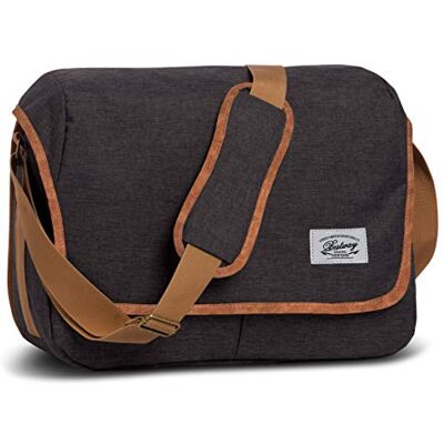 Bestway Freizeittasche Borsa Messenger, 37 cm, Grigio (dunkelgrau) Bestway Freizeittasche Borsa Messenger, 37 cm, Grigio (dunkelgrau)
