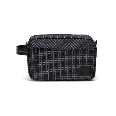 Herschel Chapter Beauty case da viaggio, Grid Black/Nero Herschel Chapter Beauty case da viaggio, Grid Black/Nero