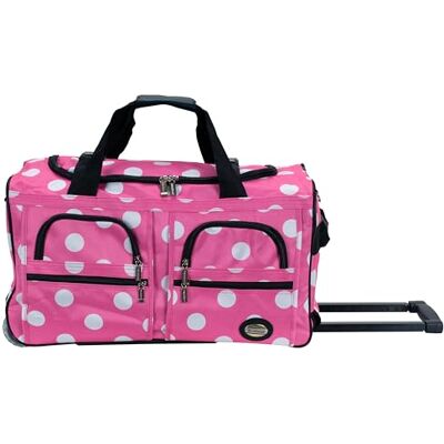 Rockland Borsone arrotolabile, rosa, 22", Borsone arrotolabile Rockland Borsone arrotolabile, rosa, 22", Borsone arrotolabile