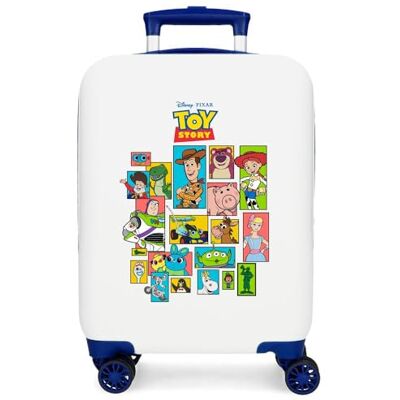Disney Joumma Toy Story Valigia trolley bianca, 33 x 50 x 20 cm, con combinazione laterale, 28 l, 2,2 kg, 4 ruote doppie, bagaglio a mano Disney Joumma Toy Story Valigia trolley bianca, 33 x 50 x 20 cm, con combinazione laterale, 28 l, 2,2 kg, 4 ruote doppie, bagaglio a mano