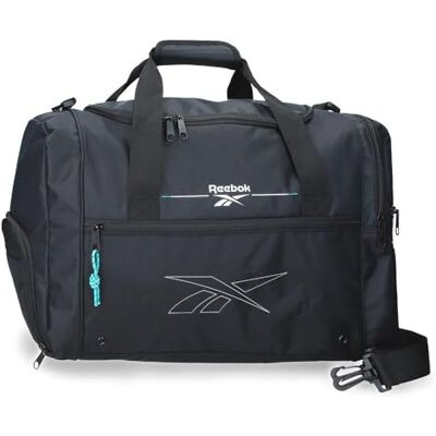 Reebok Asher Borsa da viaggio nera, 48 x 32 x 26 cm, poliestere, 39,94 l, by Joumma Bags Reebok Asher Borsa da viaggio nera, 48 x 32 x 26 cm, poliestere, 39,94 l, by Joumma Bags
