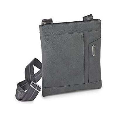 Roncato Panama Dlx Borsa Messenger, 23 cm, Grigio (Gris) Roncato Panama Dlx Borsa Messenger, 23 cm, Grigio (Gris)