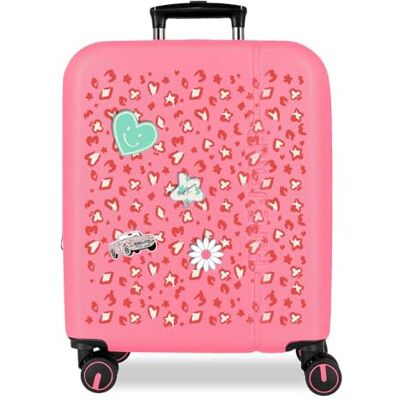 Pepe Jeans Evelyn Fucsia Valigia da Cabina 40x55x20 cm Rigido ABS Chiusura a Combinazione Integrata 37L 2.6kg 4 Doppie Ruote Bagaglio a Mano Pepe Jeans Evelyn Fucsia Valigia da Cabina 40x55x20 cm Rigido ABS Chiusura a Combinazione Integrata 37L 2.6kg 4 Doppie Ruote Bagaglio a Mano