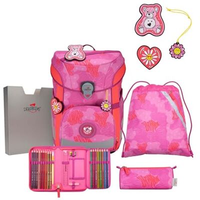 Set Zaino Scolastico Derdiedas Ergoflex Easy - Rose Set Zaino Scolastico Derdiedas Ergoflex Easy - Rose