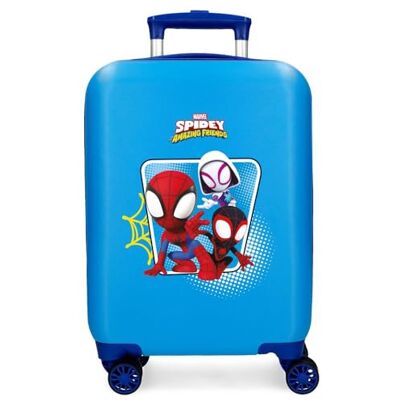 Marvel Joumma Spidey Team Up Valigia da Cabina Blu 33 x 50 x 20 cm Rigida ABS Chiusura a combinazione laterale 28,4 L 2 kg 4 ruote doppie bagaglio a mano, blu, Valigia cabina Marvel Joumma Spidey Team Up Valigia da Cabina Blu 33 x 50 x 20 cm Rigida ABS Chiusura a combinazione laterale 28,4 L 2 kg 4 ruote doppie bagaglio a mano, blu, Valigia cabina