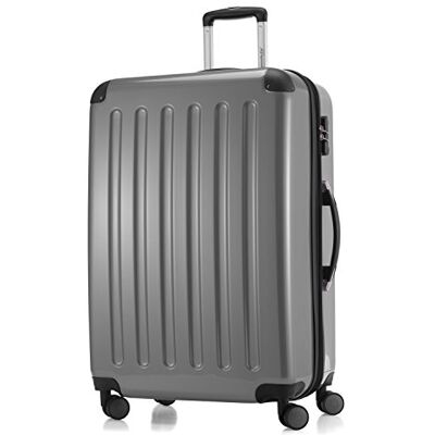 Hauptstadtkoffer Valigia Rigida Alex, 4 Doppie ruote, Taglia 75 cm, 119 Litri, Colore Argento Hauptstadtkoffer Valigia Rigida Alex, 4 Doppie ruote, Taglia 75 cm, 119 Litri, Colore Argento