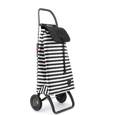 Rolser Carrello Portaspesa I-Max Marina pieghevole 2 ruote Bianco e Nero Rolser Carrello Portaspesa I-Max Marina pieghevole 2 ruote Bianco e Nero