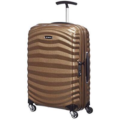 Samsonite Lite-Shock Trolley da cabina, 55 cm Sabbia, trolley rigido, 36 L, con in materiale Curv, guscio antiurto e in materiali riciclati Samsonite Lite-Shock Trolley da cabina, 55 cm Sabbia, trolley rigido, 36 L, con in materiale Curv, guscio antiurto e in materiali riciclati